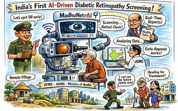AFMS pioneers India’s first AI-driven community screening programme for diabetic retinopathy