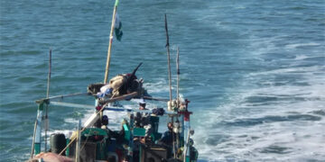 Indian Coast Guard foils illegal intrusion, seizes Pakistani boat in Indian waters off Gujarat coast