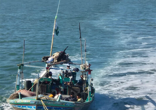 Indian Coast Guard foils illegal intrusion, seizes Pakistani boat in Indian waters off Gujarat coast