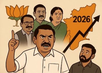 AIADMK bets on ‘210 Seats’ as BJP crafts Chanakya Plan; Splinter Groups watch closely amid TVK’s rise & DMK’s anti-incumbency strategy