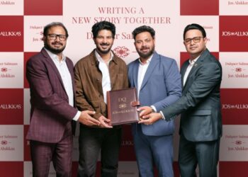 A New Jewel in the Crown: Dulquer Salmaan sparkles as Jos Alukkas Brand Ambassador