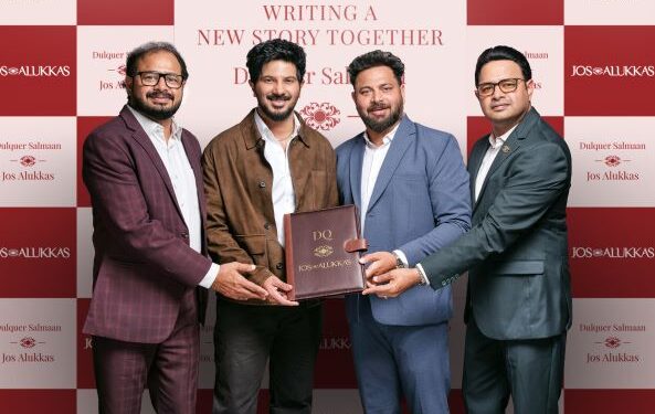 A New Jewel in the Crown: Dulquer Salmaan sparkles as Jos Alukkas Brand Ambassador