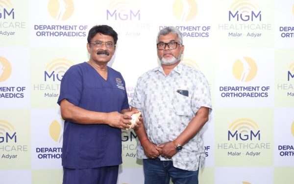 MGM Healthcare Malar, Adyar Pioneers Long-Term Success with Next-Gen Cartilage Transplant, Delaying Knee Replacement