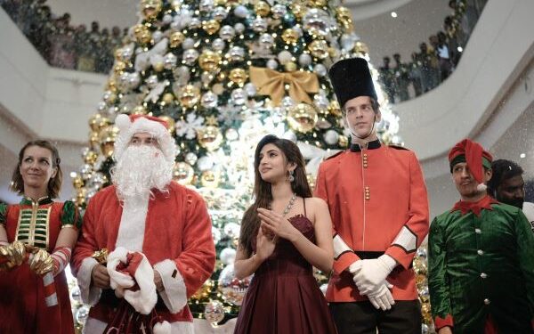 Sreeleela dazzles as Phoenix Marketcity Chennai kicks off a magical Christmas Season
