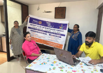 Strong Bones, Healthy Lives: Rotary Club of Bhavnagar Vibrant hosts free bone density camp