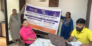 Strong Bones, Healthy Lives: Rotary Club of Bhavnagar Vibrant hosts free bone density camp