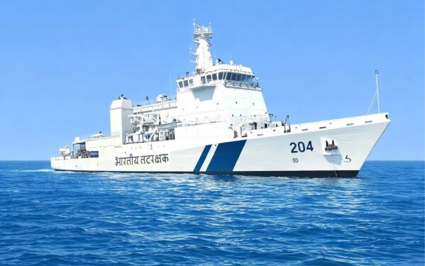 India Bolsters Maritime Environmental Security as Coast Guard Inducts First Indigenous Pollution Control Vessel ‘Samudra Pratap’