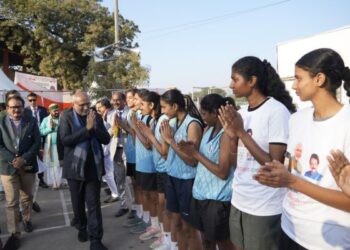 “Choose Sports, Reject Drugs”: Vice-President’s Powerful Call to Youth at Agra’s Sansad Khel Mahotsav