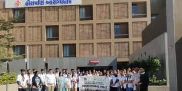 Aarihant Ayurvedic Medical College conducts academic visit to Hiramani Aarogyadham