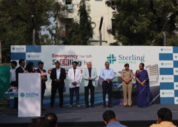Sterling Hospitals unveils citywide 24×7 Emergency Response Ambulance Network in Medical Capital of India