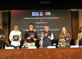 GLS University–SAE Institute tie-up unveils India’s First Global BDesign (Hons) Programme