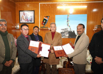 RRU–University of Ladakh pact sets new blueprint for security education in the Himalayas