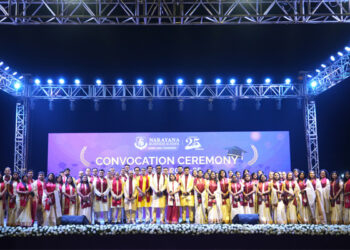 Paytm Money CEO and NBS Alumnus Sandeep Bhardwaj delivers inspiring pep talk as Narayana Business School marks Silver Jubilee Convocation