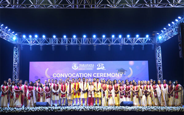 Paytm Money CEO and NBS Alumnus Sandeep Bhardwaj delivers inspiring pep talk as Narayana Business School marks Silver Jubilee Convocation