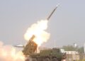 DRDO successfully conducts maiden flight test of Pinaka Long Range Guided Rocket