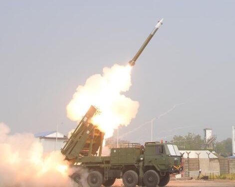 DRDO successfully conducts maiden flight test of Pinaka Long Range Guided Rocket