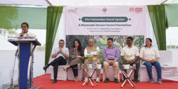 Wagh Bakri foundation launches ‘Narandas Desai Upvan’ — its second miyawaki forest initiative