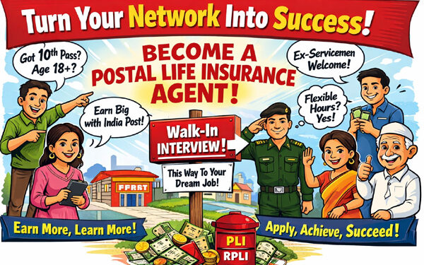 Turn your network into a career: India Post invites youth to become Postal Life Insurance Agents