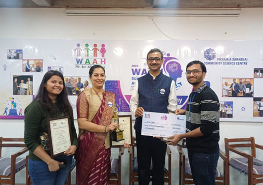 GBU students clinch Young Laureate Award at WAAH Science Laureate Awards 2025 with breakthrough IVF Research