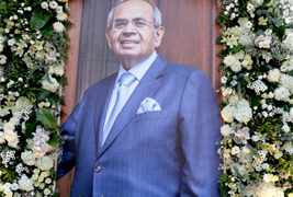 Nation pays floral tribute to GP Hinduja at prayer meeting in Mumbai