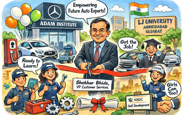 Gujarat gets Mercedes-Benz India’s first ADAM Institute, powering future-ready auto skills in Ahmedabad