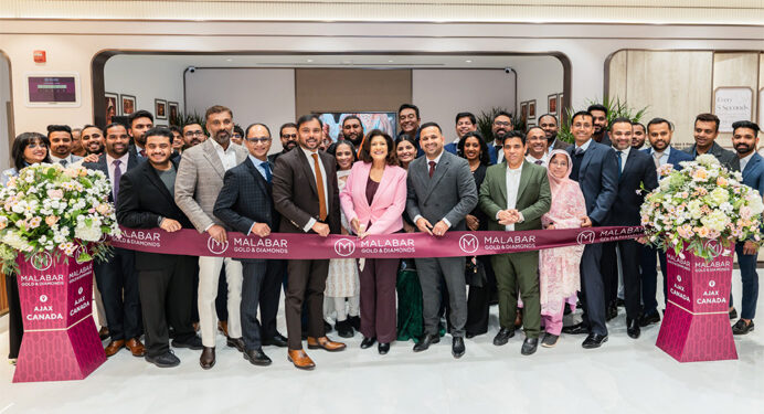 Malabar Gold & Diamonds sparkles brighter in North America with USA, Canada showroom launches