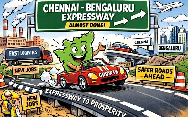 Fast-Tracking the South: Chennai–Bengaluru Expressway nears reality, set to redefine Tamil Nadu’s mobility and growth