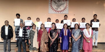Smt SR Mehta Arts College sparks cyber security awareness through creative poster competition