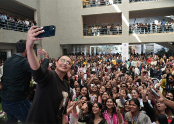  Lights, grit & gritty resolve: Rani Mukerji and Parikshita Rathod ignite the changemaker spirit at SwarrnimTalks