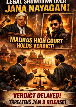Legal showdown over Jana Nayagan: Madras High Court holds verdict, threatening jan 9 release