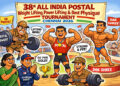 Strength, stamina and service: Chennai hosts 38th All India Postal Power Sports Championship