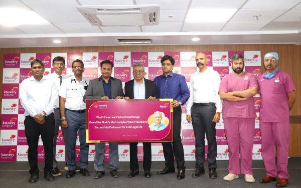 Kauvery Hospital Scripts Cardiac History; performs world’s first TAVR-in-TAVR-in-SAVR with valve fracture & dual brain protection