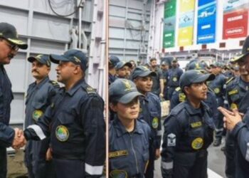 Battle-Ready at Sea: Navy Chief reviews high-intensity combat drills in Eastern Waters