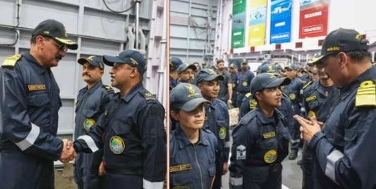 Battle-Ready at Sea: Navy Chief reviews high-intensity combat drills in Eastern Waters