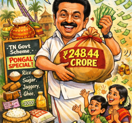 Tamil Nadu announces ₹248.44-crore Pongal gift hamper scheme for 2.22 crore families