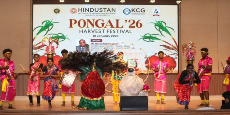 Mauritius FM Graces Mega Pongal 2026 at HITS, Celebrating Tamil Roots & Global Cultural Bonds