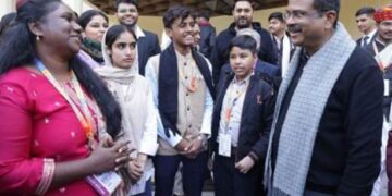 Ideas in Ink, Nation in Mind: Dharmendra Pradhan Inspires PM-YUVA 3.0 Authors at World Book Fair 2026