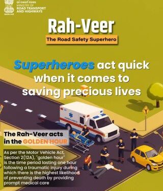 Rah-Veer: One brave act, one golden hour, one life saved — fear has no place on India’s roads