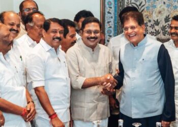 Sibling rivalry ends, NDA reunites: Dhinakaran’s AMMK returns to BJP-led alliance ahead of TN polls