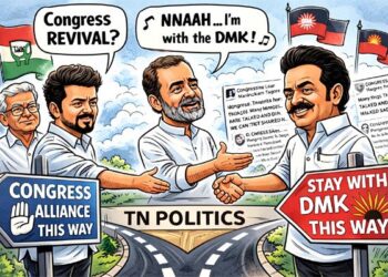 Vijay courts Congress, Rahul closes ranks with DMK: Tamil Nadu’s alliance chessboard gets reset