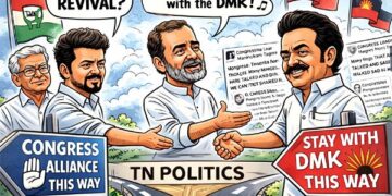 Vijay courts Congress, Rahul closes ranks with DMK: Tamil Nadu’s alliance chessboard gets reset
