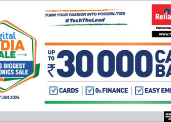 Reliance Digital ignites Republic Day rush with ‘Digital India Sale’, rolling out mega tech deals till Jan 26