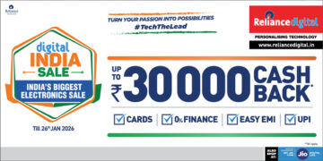 Reliance Digital ignites Republic Day rush with ‘Digital India Sale’, rolling out mega tech deals till Jan 26