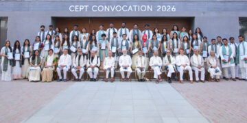 ‘Architecture must care for people, place and memory’: Prof Ashoke Chatterjee defines purpose at CEPT’s 20th Convocation