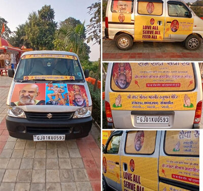 Service as Sadhana: Shri Sankatmochan Mahavir Mandir expands Ram Roti Seva with third Rath in Ahmedabad