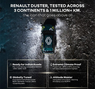 Born to conquer again: New Renault Duster smashes 1-million-kilometre global test marathon