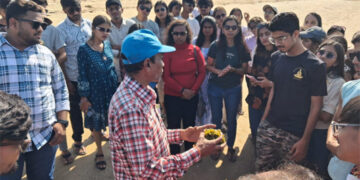 Navgujarat students swap screens for sand in a thrilling Dwarka–Beyt Dwarka learning odyssey