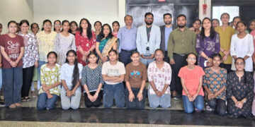 From classroom to corporate: Adani Cement leader mentors 100+ Navgujarat students on skills, careers and industry reality