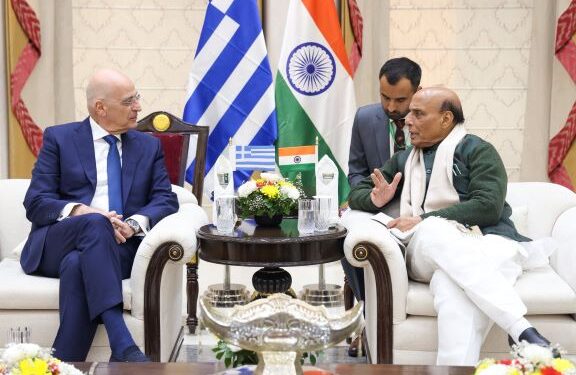 India–Greece defence ties get strategic boost: Defence Minister Rajnath Singh holds high-level talks with Hellenic counterpart