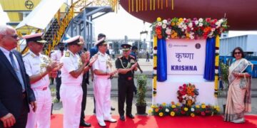 India launches indigenous cadet training ship ‘Krishna’, strengthening naval training and Aatmanirbhar maritime power